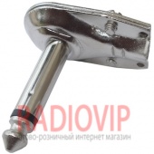 картинка Штекер 6,3 моно, корпус металл угловой от интернет магазина Radiovip