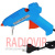 картинка Пистолет клеевой 80W (CE) в блистере синий от интернет магазина Radiovip