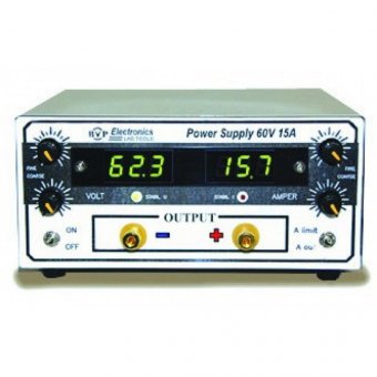 картинка Лабораторный блок питания BVP Electronics 60V 15A (1.0-60V; 0.15-15A) от интернет магазина Radiovip