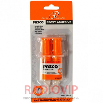 картинка Эпоксидный клей Pasco 6 мл от интернет магазина Radiovip