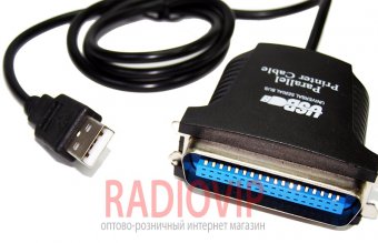 картинка Кабель-переходник USB>LPT Bitronix 1,5m от интернет магазина Radiovip