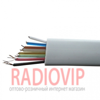 картинка Кабель телеф.8ж (7х0,12мм), белый, 100м. от интернет магазина Radiovip