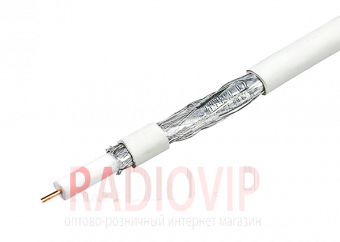 картинка Кабель RG-6/120 (F690BV) CommSpace, диам-6,8мм, белый, 305м от интернет магазина Radiovip