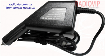 картинка Зарядное устройство для ноутбука автомобильное  12 V ASUS 19V-4.74A (5.5*2.5) от интернет магазина Radiovip