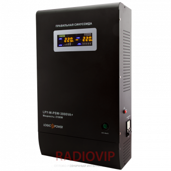 картинка ИБП Logicpower LPY- W - PSW-3000VA+ (2100Вт) с правильной синусоидой 48В от интернет магазина Radiovip