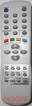 картинка Пульт LG 6710V0070A  (TXT) от интернет магазина Radiovip