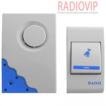 картинка Беспроводной дверной звонок BAOJI 307 DC от интернет магазина Radiovip