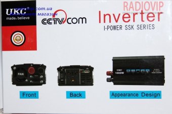 картинка Инвертор 12-220  UKC SSK-500   500W от интернет магазина Radiovip