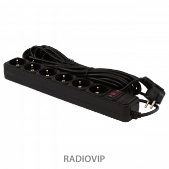 картинка Сетевой фильтр LogicPower LP-X6 10 м 6 розеток от интернет магазина Radiovip