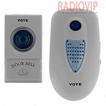 картинка Беспроводной дверной звонок VOYE V003A AC от интернет магазина Radiovip