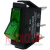 картинка Переключатель с подсветкой ASW-09D ON-OFF, 3pin, 12V, 20А, зелёный от интернет магазина Radiovip