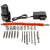 картинка Аккумуляторный шуруповерт Pracmanu (черный) НАБОР с насадками + Доп. Аккумулятор 2шт от интернет магазина Radiovip
