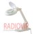 картинка Лупа-лампа настольная 8092 люмин.подсветка T4 12W, 3Х +12Х, диам-90мм от интернет магазина Radiovip
