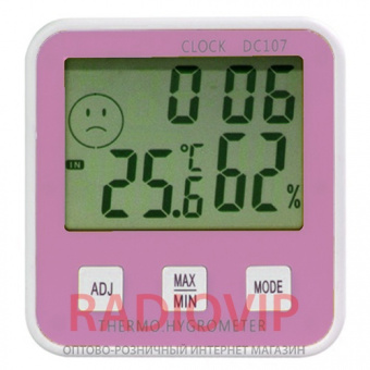картинка Термометр с гигрометром DC-107 от интернет магазина Radiovip