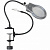 картинка Держатель "Третья рука" на струбцине, LED подсветка, 4Х 90 мм от интернет магазина Radiovip