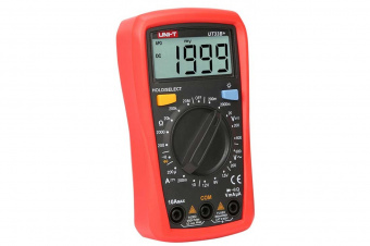 картинка Мультиметр цифровой c функцией измерения температуры UT33C+ от интернет магазина Radiovip