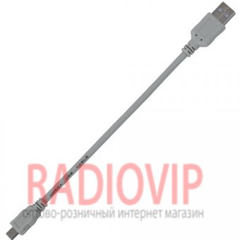 картинка Шнур штекер USB А -штекер mini USB 5pin, 0,1м от интернет магазина Radiovip