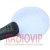 картинка Лупа ручная с LED подсветкой, 2.5X увеличение, диаметр - 90 мм, Magnifier 2B-3 от интернет магазина Radiovip