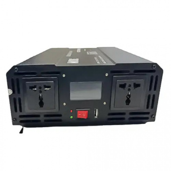 картинка Инвертор с чистой синусоидой 48V в 220V ProFix 3000W (макс.6000W) с зарядкой + UPS, LCD дисплей от интернет магазина Radiovip