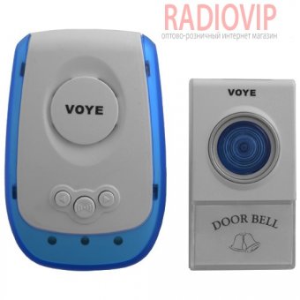 картинка Беспроводной дверной звонок VOYE V009A AC от интернет магазина Radiovip