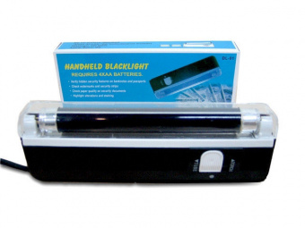 картинка Портативный ручной ультрафиолетовый детектор валют DL-01 от интернет магазина Radiovip
