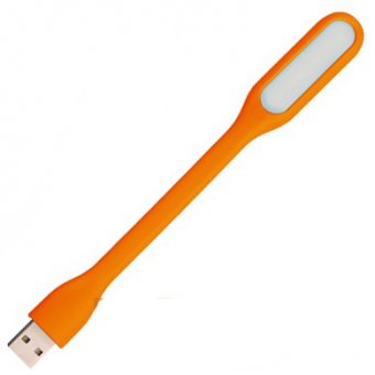картинка USB лампа для ноутбука LED оранжевая от интернет магазина Radiovip