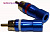 картинка Штекер RCA проф.gold, диам.-6,5мм., синий, в блистере от интернет магазина Radiovip