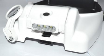 картинка Лупа бинокулярная MG8200-M, Led, 5 сменных линз 1,0Х; 1,5Х; 2,0Х; 2,5Х; 3,5+монокуляр от интернет магазина Radiovip