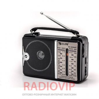 картинка Радиоприемник всеволновой GOLON RX-607AC от интернет магазина Radiovip