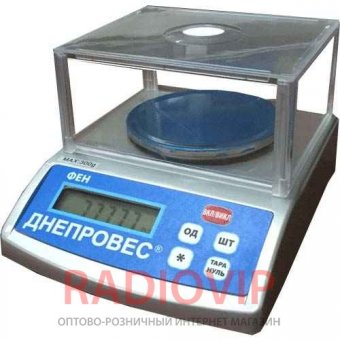 картинка Весы лабораторные ФЕН-Л(2) 300гр(0,01) от интернет магазина Radiovip
