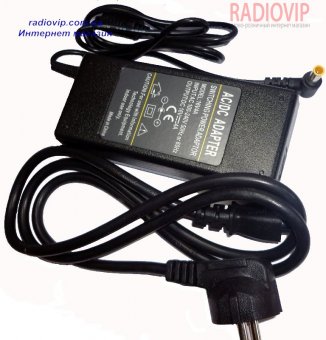 картинка Зарядное устройство для ноутбука SONY 16V4A DC 6.5 pin  от интернет магазина Radiovip