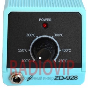 картинка Микропаяльная станция ZD-928 для SMD, 8W, 100-450*C от интернет магазина Radiovip