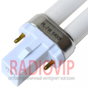картинка Лампа для лампы-лупы PL-7W от интернет магазина Radiovip