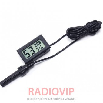картинка Термометр-гигрометр FY-12 с выносным датчиком от интернет магазина Radiovip