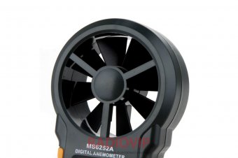 картинка MS6252A / PM6252A крыльчатый анемометр; от 0,8 до 40 м/с, измерение скорости и объемного расхода воздуха от интернет магазина Radiovip