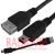 картинка Шнур гн.USB А -шт.mini USB 5pin, v2.0, диам.-4мм., 0,1м., чёрный от интернет магазина Radiovip