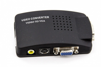 картинка Конвертор AV+S-video в VGA (AV-VGA) от интернет магазина Radiovip