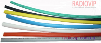 картинка Трубка термоусадочная 8,0/4,0 цветная 1м. от интернет магазина Radiovip