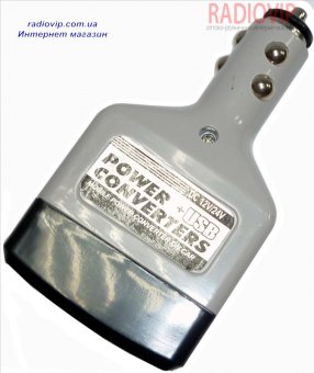картинка Автоприкуриватель-инвертор 12-24V в 220 V , WF-306 от интернет магазина Radiovip