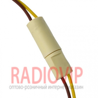 картинка Разъём питания 2-х контактный, с кабелем от интернет магазина Radiovip