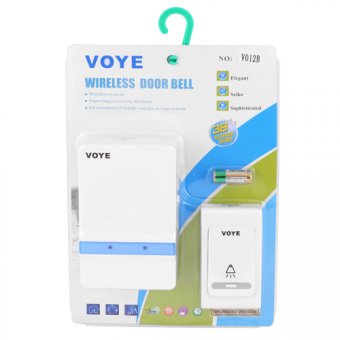 картинка Беспроводной дверной звонок VOYE V012B от батареек от интернет магазина Radiovip