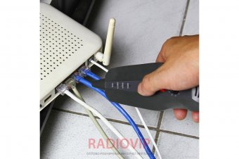 картинка NF-8601 тестер длины кабеля, трассировка, PING и POE - тест от интернет магазина Radiovip