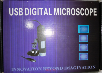 картинка Портативный USB микроскоп цифровой BM-H400 1.3M-2MPx 10X-400X от интернет магазина Radiovip
