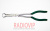 картинка Утики изогнутые ,зелёные ручки 275*45,диаметр 19мм от интернет магазина Radiovip
