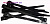 картинка Стяжки с двойным захватом 115х6,0 белые (пачка по 100шт.) от интернет магазина Radiovip