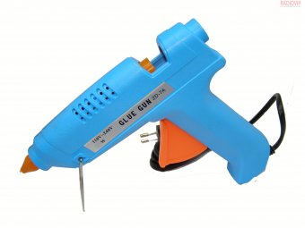 картинка Пистолет клеевой 60W (CE) в блистере синий от интернет магазина Radiovip