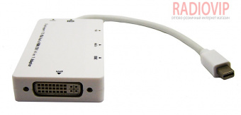 картинка Конвертор MiniDisplayPort в VGA/HDMI/DVI+питание и звук от интернет магазина Radiovip
