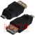 картинка Переходник гнездо USB A- шт.micro USB от интернет магазина Radiovip