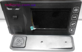 картинка Видеодомофон цвет. с памятью на 20 кадров, черный РС-437R0 B от интернет магазина Radiovip