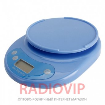 картинка Весы кухонные 166A, 5кг (1,0г) от интернет магазина Radiovip